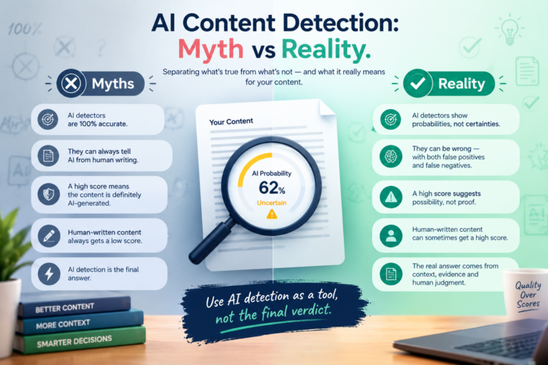AI content detection myth vs reality